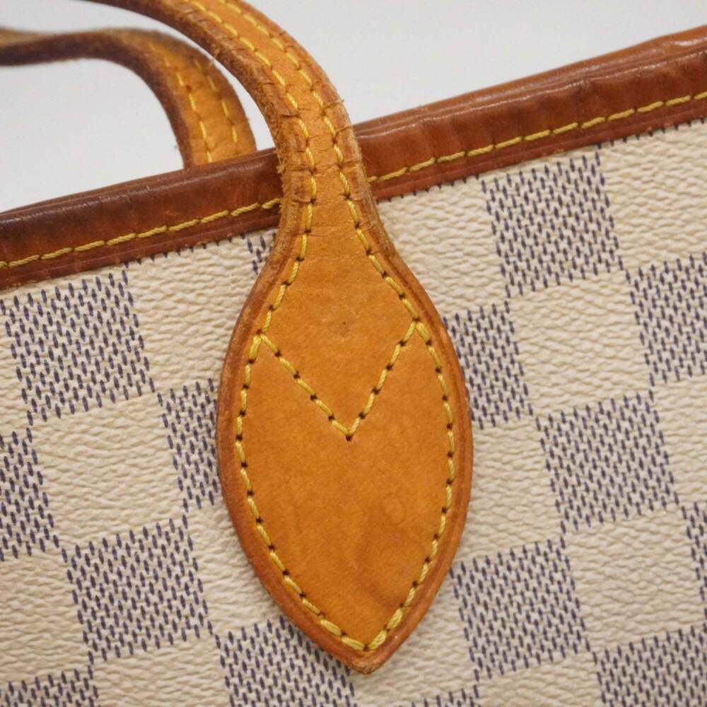 Louis Vuitton Damier Azur Neverfull MM Tote Bag N51107 White Women's - Picture 13 of 16